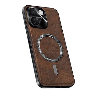 Θήκη Xiaomi Redmi Note 17 Pro Max 5G - OEM - Πλάτη από Συνθετικό Δέρμα (PU) με TPU - Καφέ — εικόνα 2