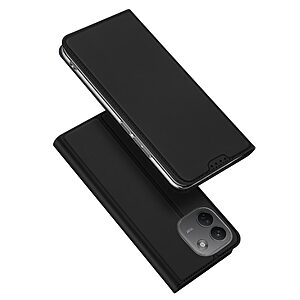 Flip Πορτοφόλι από Συνθετικό Δέρμα (PU) με TPU για Xiaomi Redmi Note 17 Pro Max 5G / Pro 5G (DUX DUCIS) σε Μαύρο — θήκη κάρτας, stand & κρυφό μαγνητικό κούμπωμα.