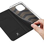 Θήκη Xiaomi Redmi Note 17 Pro Max 5G / Pro 5G - DUX DUCIS Skin Pro Series - Flip Πορτοφόλι από Συνθετικό Δέρμα (PU) με TPU - Μαύρο - Stand — εικόνα 8