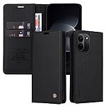 Θήκη Xiaomi Redmi Note 17 Pro Max 5G - YIKATU YK-001 - Flip Πορτοφόλι από Συνθετικό Δέρμα (PU) με TPU - Μαύρο - Stand — εικόνα 5