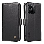 Flip Πορτοφόλι από Συνθετικό Δέρμα (PU) με TPU για Xiaomi Redmi Note 17 Pro Max 5G (YIKATU) σε Μαύρο — 3 θήκες καρτών, τσέπη χαρτονομισμάτων & stand.