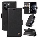 Θήκη Xiaomi Redmi Note 17 Pro Max 5G - YIKATU YK-003 - Flip Πορτοφόλι από Συνθετικό Δέρμα (PU) με TPU - Μαύρο - Stand — εικόνα 3
