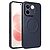 Πλάτη από Συνθετικό Δέρμα (PU) με TPU για Xiaomi Redmi Note 17 Pro Max 5G (OEM) σε Μπλε — υφή carbon & μεταλλικός δακτύλιος για μαγνητική βάση αυτοκινήτου.