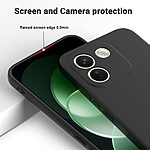 Θήκη Xiaomi Redmi Note 17 Pro Max 5G - OEM - Πλάτη Σιλικόνης - Μαύρο - Λουράκι — εικόνα 4