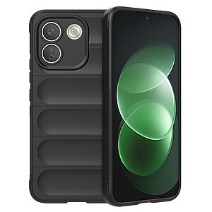 Πλάτη TPU για Xiaomi Redmi Note 17 Pro Max 5G (OEM) σε Μαύρο — rugged σχεδιασμός με απορρόφηση κραδασμών & αντιολισθητικό κράτημα.